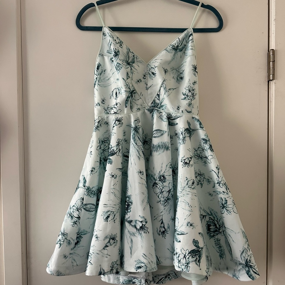 Urban Outfitters Silence + Noise Floral Spaghetti Strap Dress